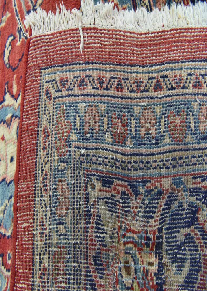 10' 2 x 12' 9 Hand Knotted Farahan Persian Wool Rug