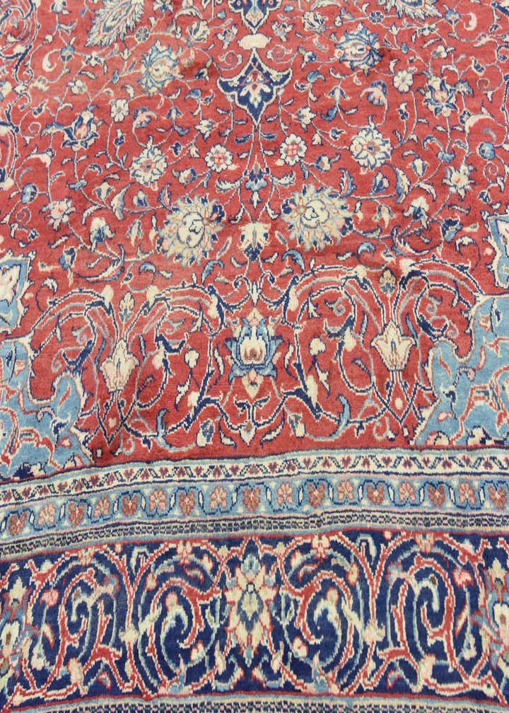 10' 2 x 12' 9 Hand Knotted Farahan Persian Wool Rug