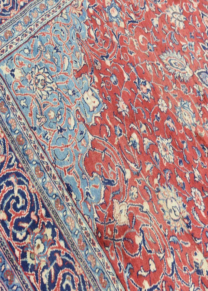 10' 2 x 12' 9 Hand Knotted Farahan Persian Wool Rug