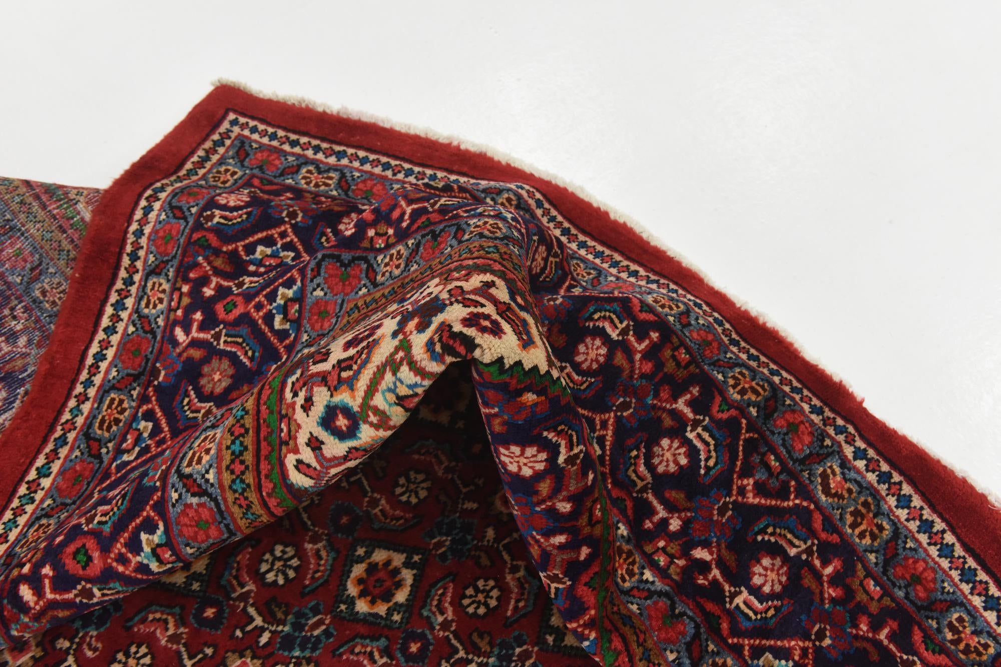 9' 8 x 12' 8 Hand Knotted Farahan Persian Wool Rug