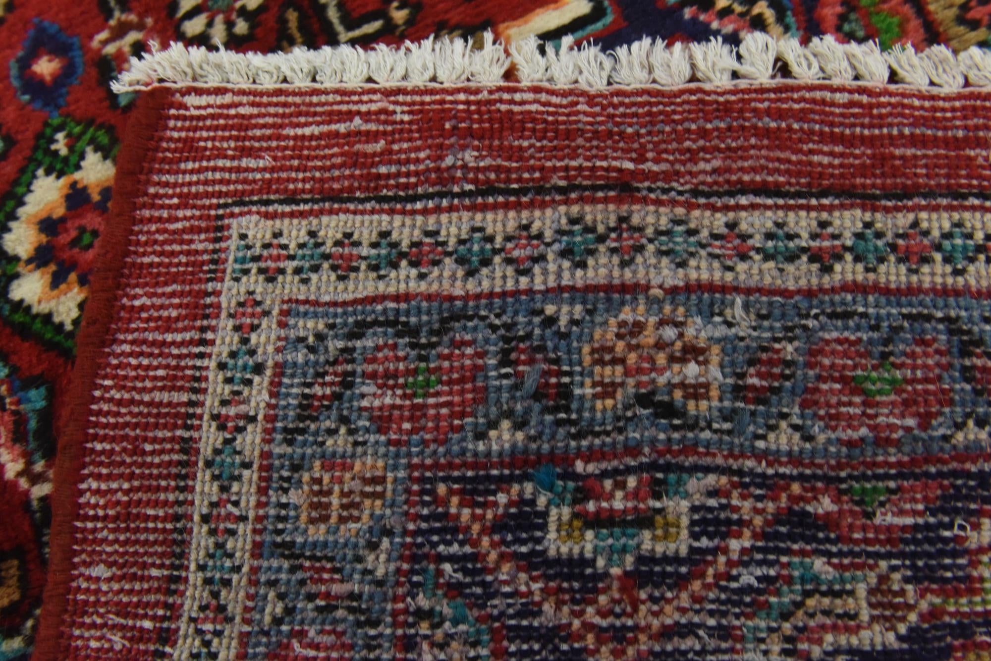 9' 8 x 12' 8 Hand Knotted Farahan Persian Wool Rug