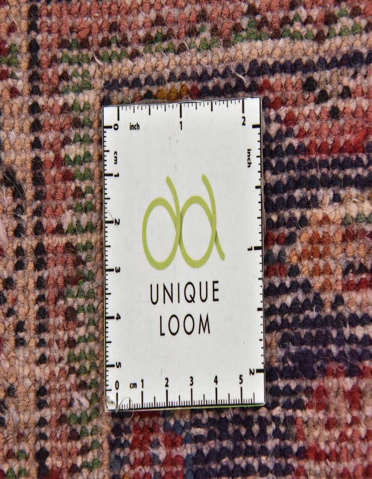 Detail image of 9' 9 x 13'  Hand Knotted Farahan Persian Wool Rug