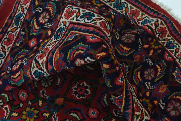 9' 9 x 12' 8 Hand Knotted Farahan Persian Wool Rug