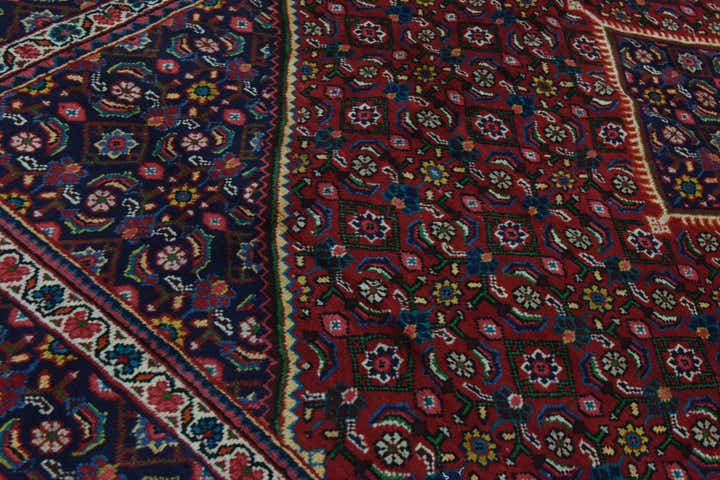 9' 9 x 12' 8 Hand Knotted Farahan Persian Wool Rug