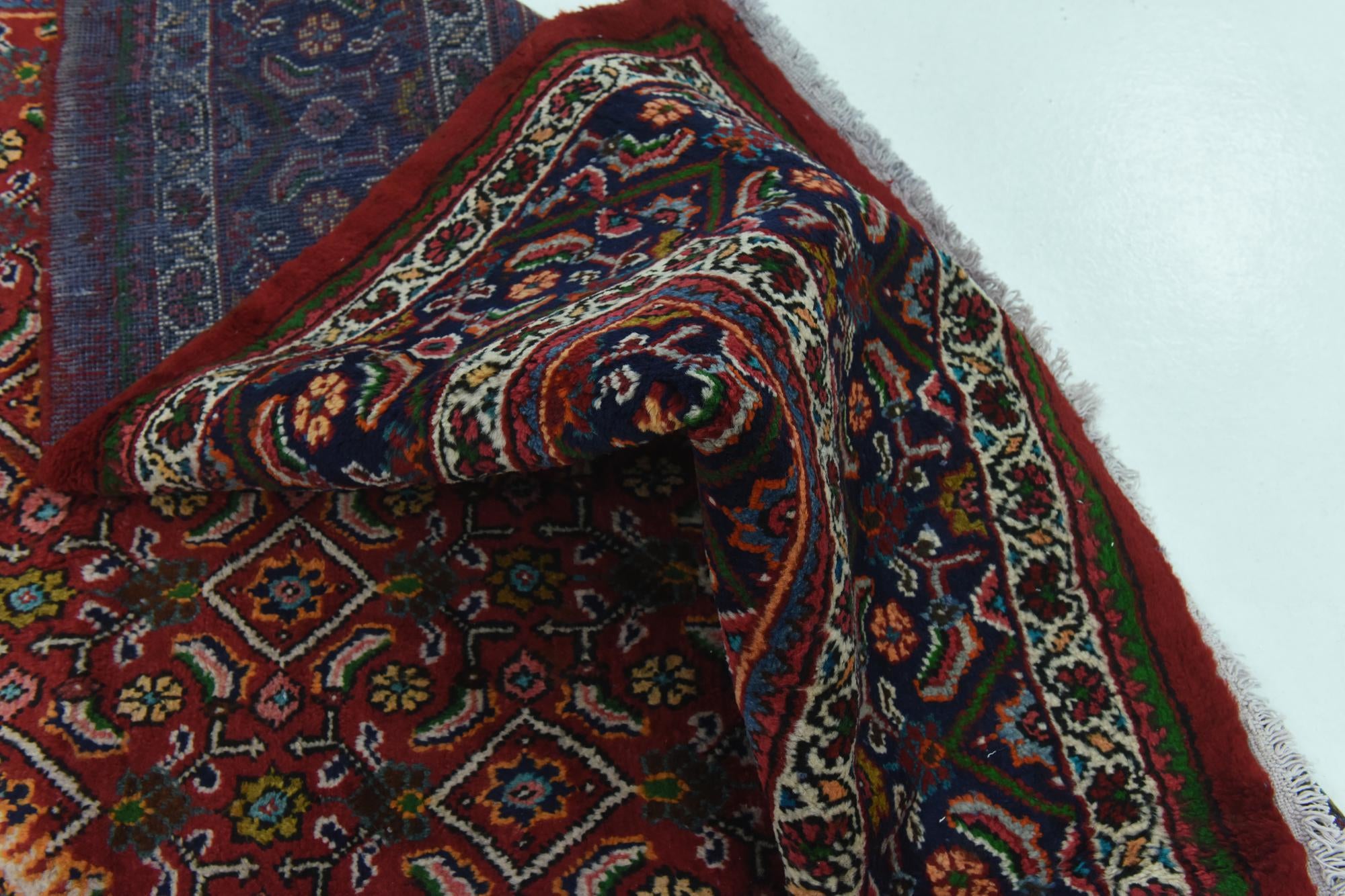 10' x 13' Hand Knotted Farahan Persian Wool Rug