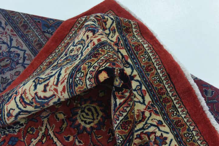 9' 10 x 13' 3 Hand Knotted Farahan Persian Wool Rug