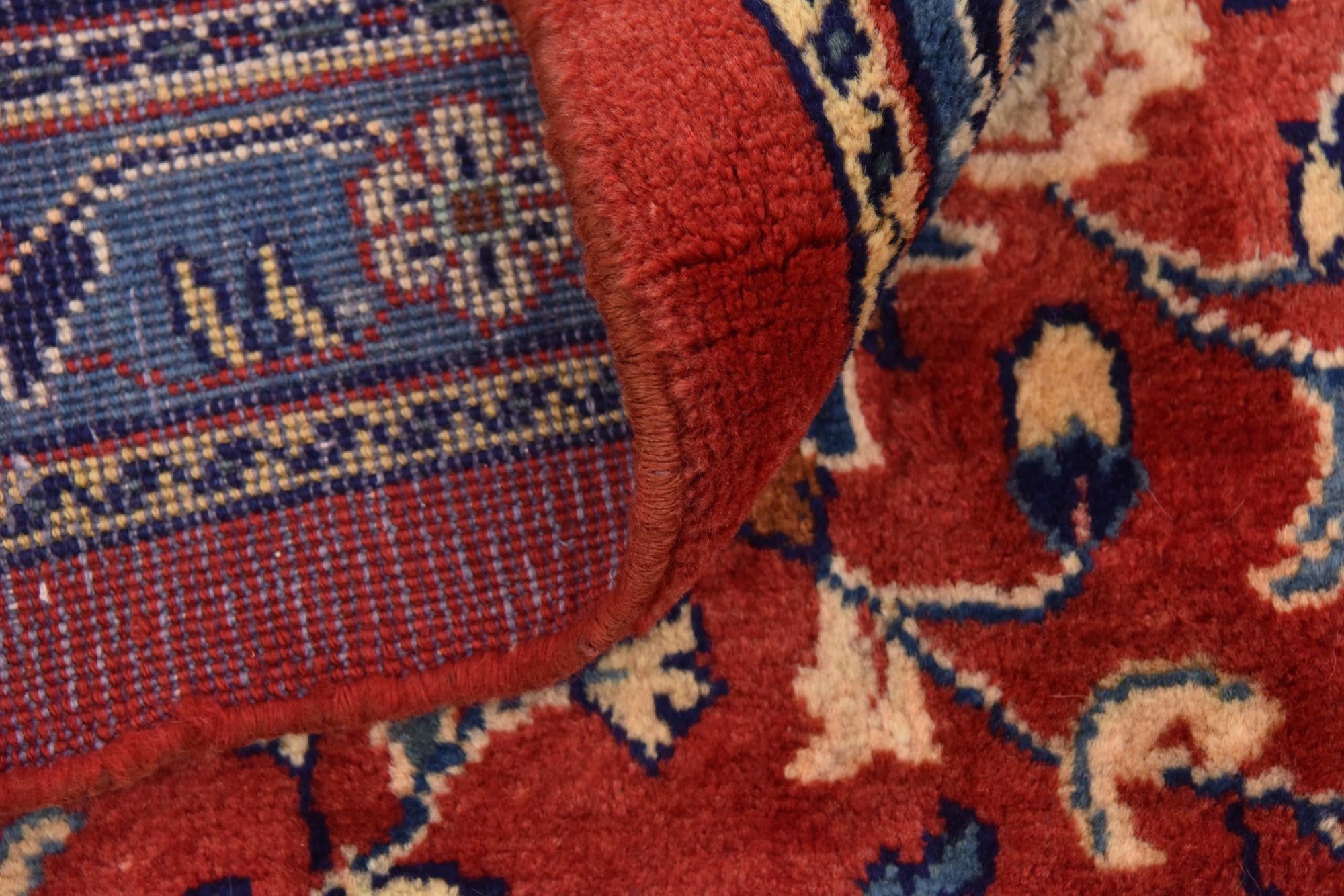 10' x 13' 3 Hand Knotted Farahan Persian Wool Rug