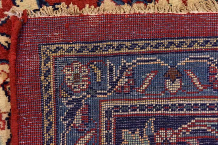 10' x 13' 3 Hand Knotted Farahan Persian Wool Rug