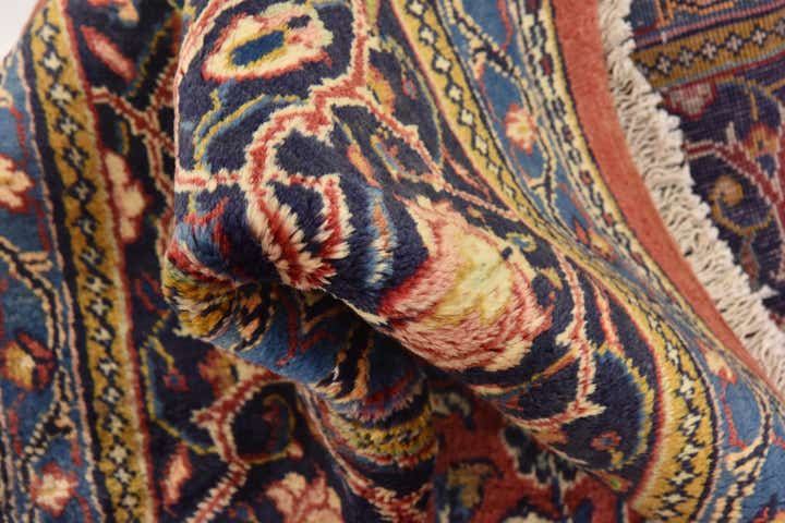 9' 9 x 13' Hand Knotted Farahan Persian Wool Rug