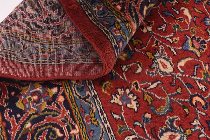 9' 9 x 12' 10 Hand Knotted Farahan Persian Wool Rug