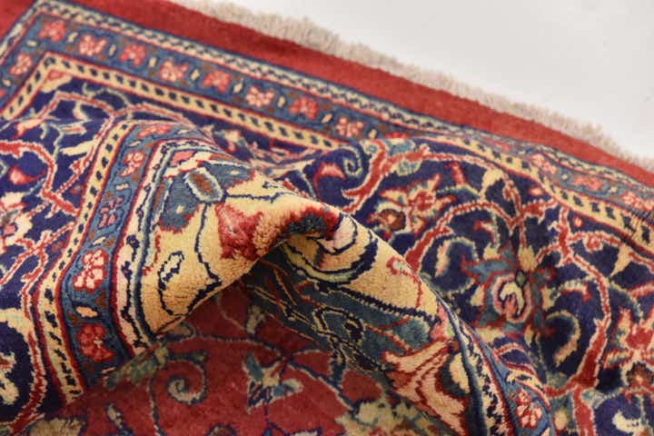 9' 9 x 13' Hand Knotted Farahan Persian Wool Rug