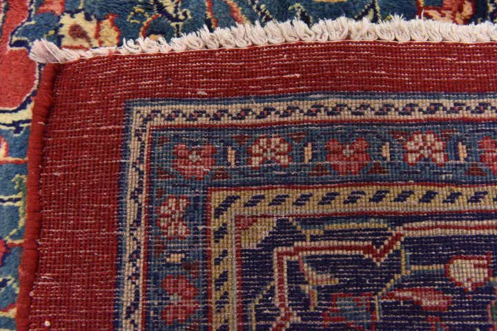 9' 9 x 13' Hand Knotted Farahan Persian Wool Rug