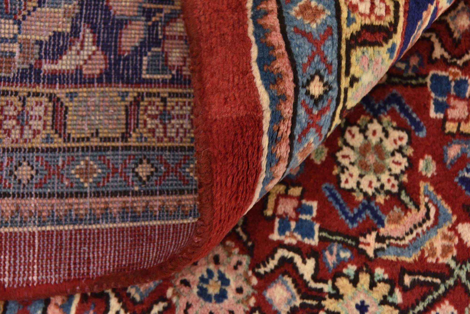 10' x 13' 3 Hand Knotted Farahan Persian Wool Rug