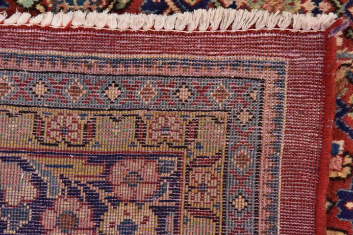 10' x 13' 3 Hand Knotted Farahan Persian Wool Rug