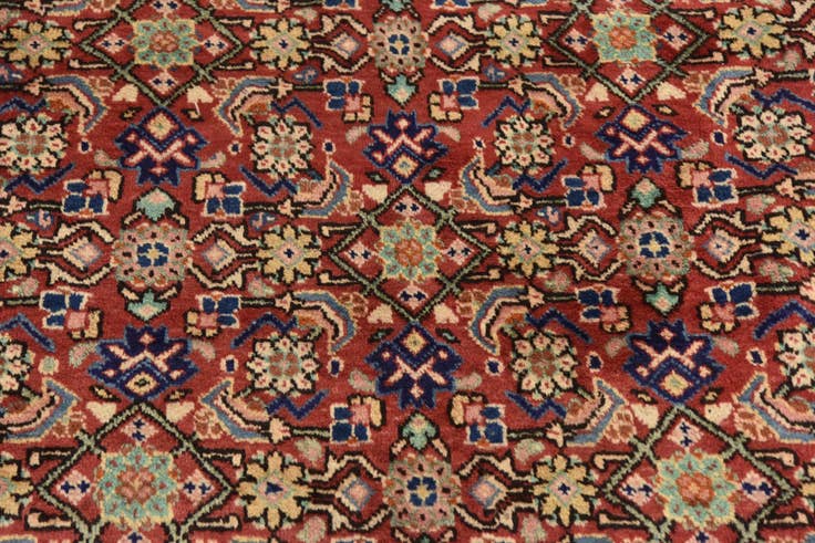 Detail image of 10' x 13' 3 Hand Knotted Farahan Persian Wool Rug