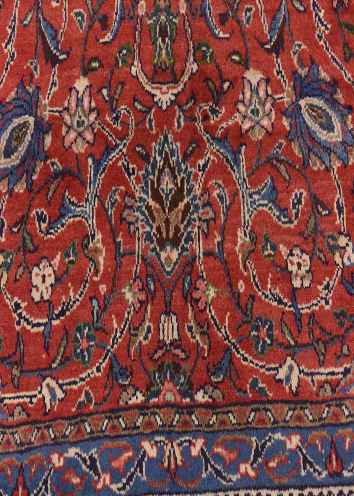 9' 8 x 13' 4 Hand Knotted Farahan Persian Wool Rug