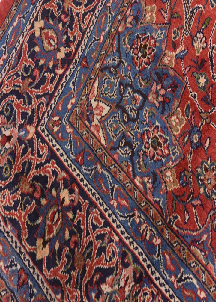 9' 8 x 13' 4 Hand Knotted Farahan Persian Wool Rug