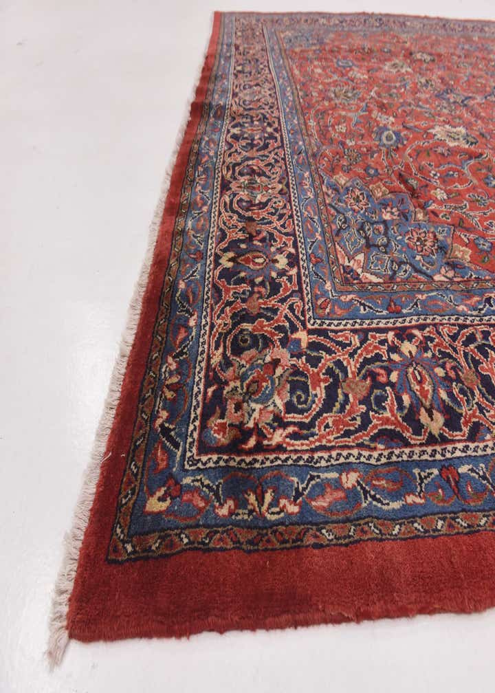 9' 8 x 13' 4 Hand Knotted Farahan Persian Wool Rug