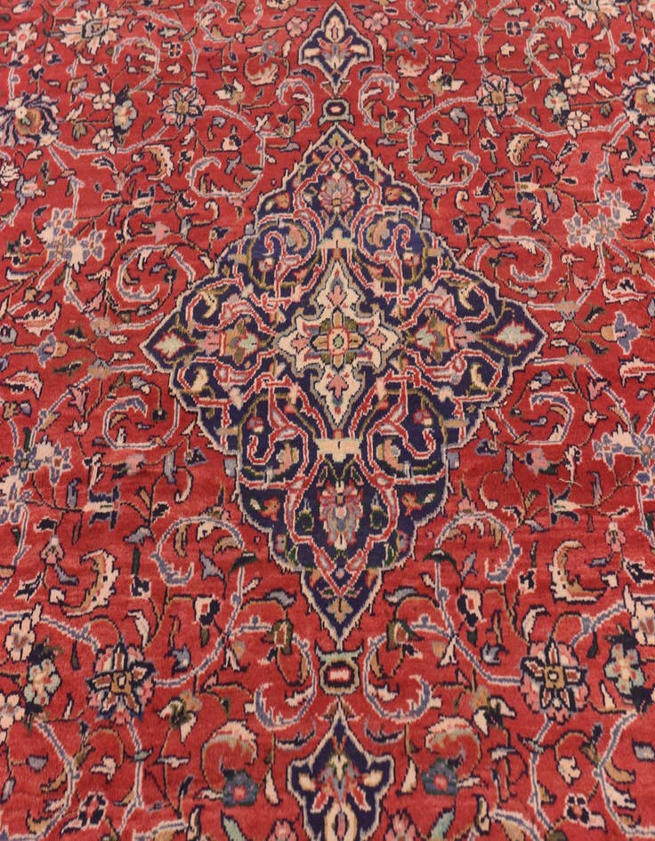 Detail image of 10' x 13' 6 Hand Knotted Farahan Persian Wool Rug