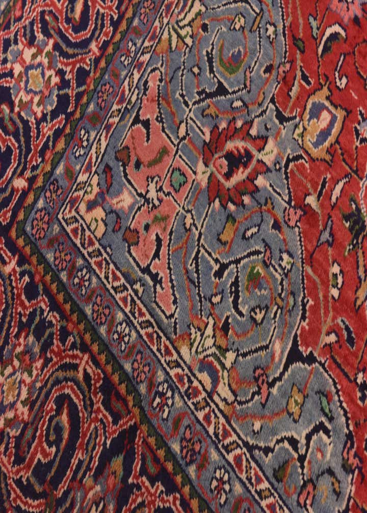 10' x 13' 6 Hand Knotted Farahan Persian Wool Rug
