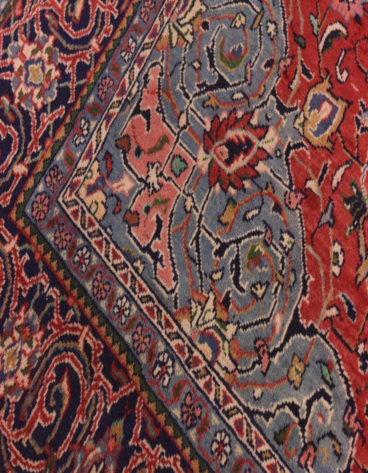 Detail image of 10' x 13' 6 Hand Knotted Farahan Persian Wool Rug