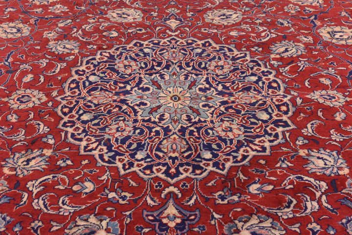 10' x 13' Hand Knotted Farahan Persian Wool Rug