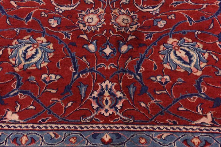 10' x 13' Hand Knotted Farahan Persian Wool Rug