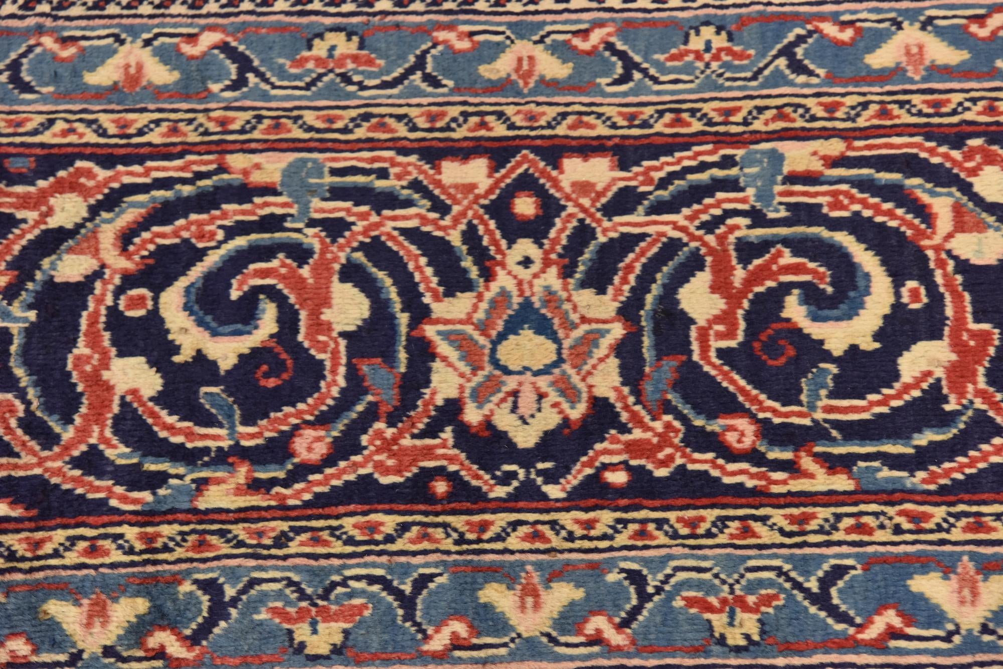 9' 8 x 13' 2 Hand Knotted Farahan Persian Wool Rug