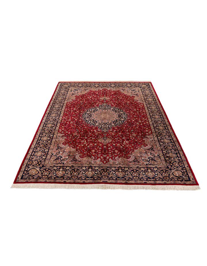 9' x 12' 2 Hand Knotted Farahan Wool Rug