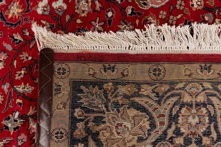 9' x 12' 2 Hand Knotted Farahan Wool Rug