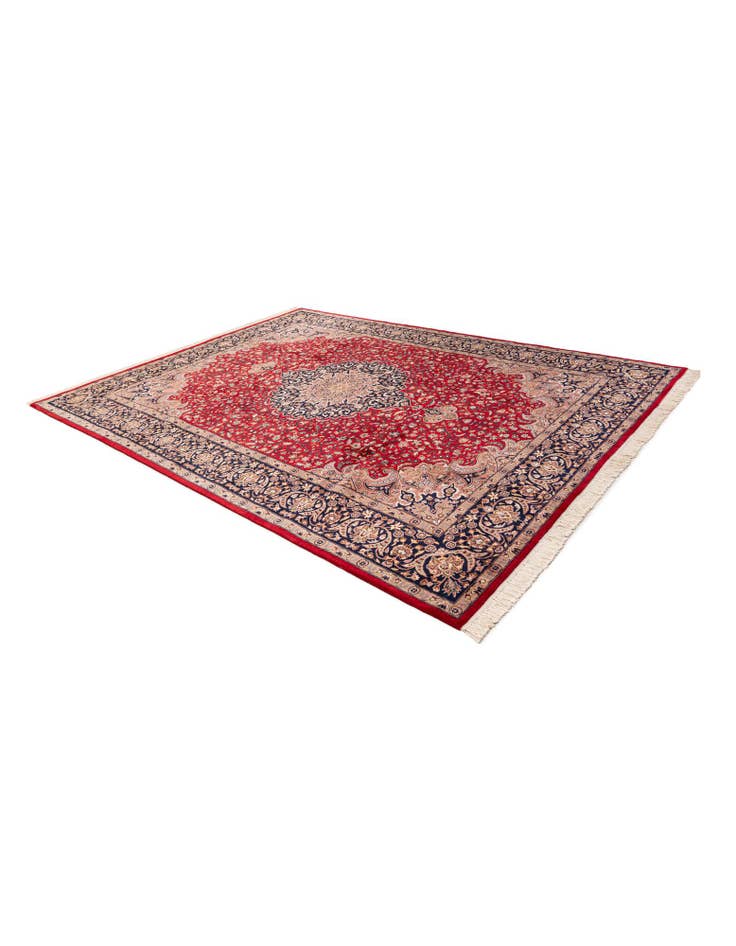 Detail image of 9' x 12' 2 Hand Knotted Farahan Wool Rug
