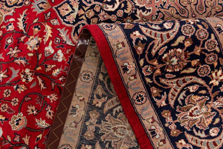9' x 12' 2 Hand Knotted Farahan Wool Rug