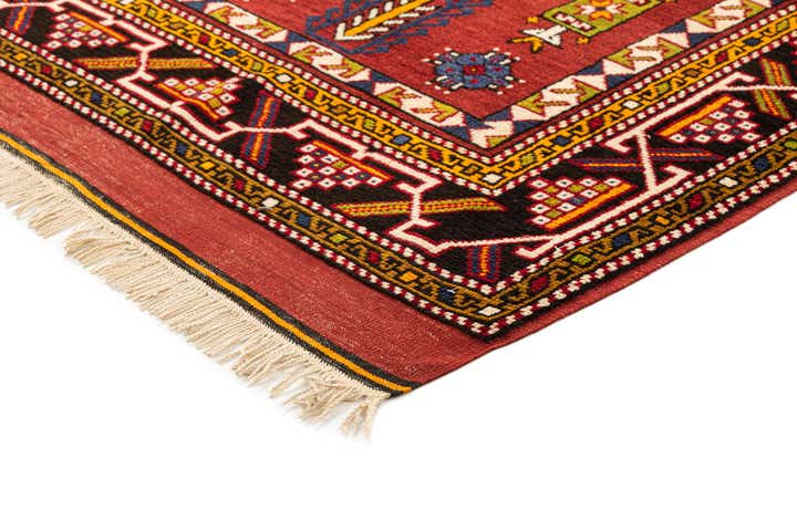 3' 7 x 5' 4 Hand Knotted Fars Oriental Wool Rug