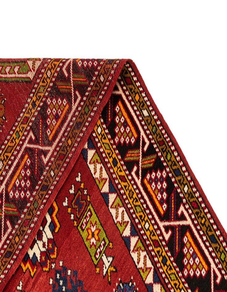 Detail image of 3' 7 x 5' 4 Hand Knotted Fars Oriental Wool Rug