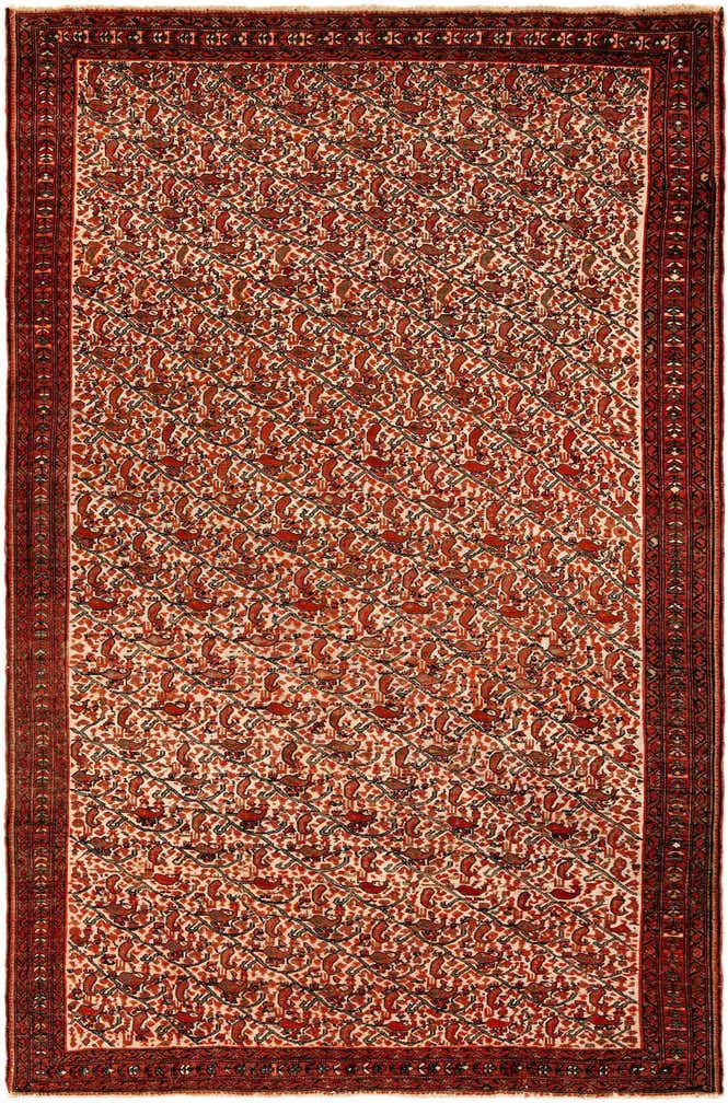 4' 1 x 6' 6 Ferahan Rug