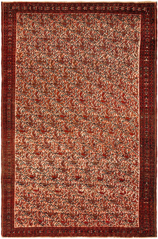 Detail image of 4' 1 x 6' 6 Ferahan Rug