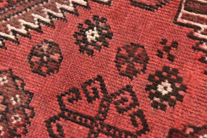 3' 4 x 6' 3 Hand Knotted Ferdos Persian Wool Rug