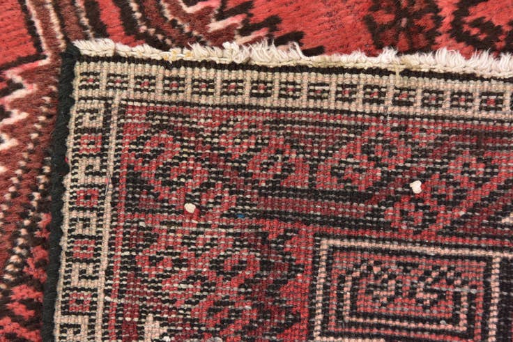 Detail image of 3' 4 x 6' 3 Hand Knotted Ferdos Persian Wool Rug