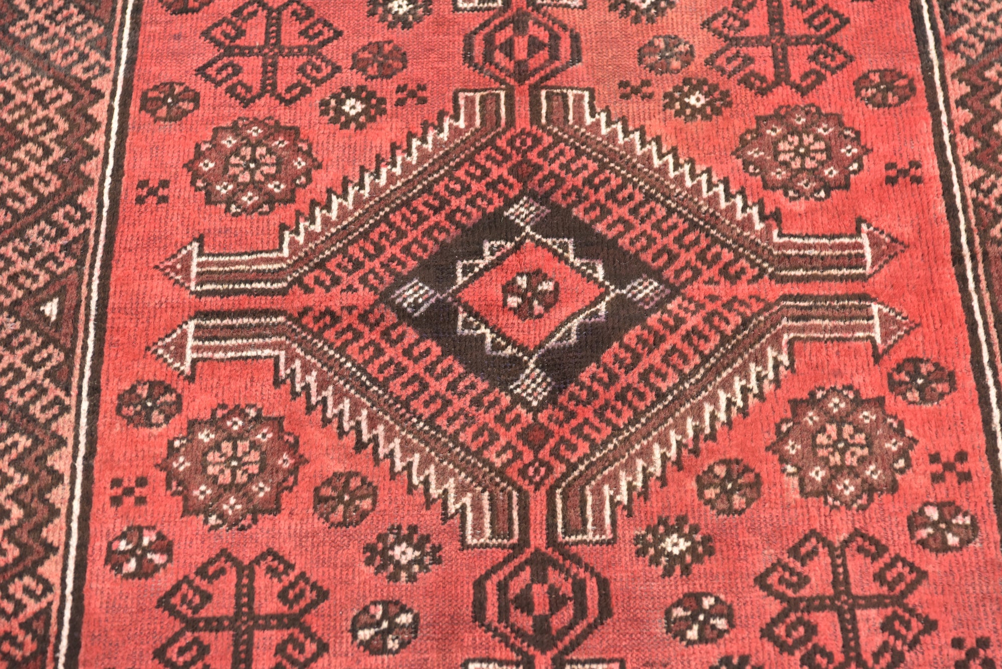 3' 4 x 6' 3 Hand Knotted Ferdos Persian Wool Rug