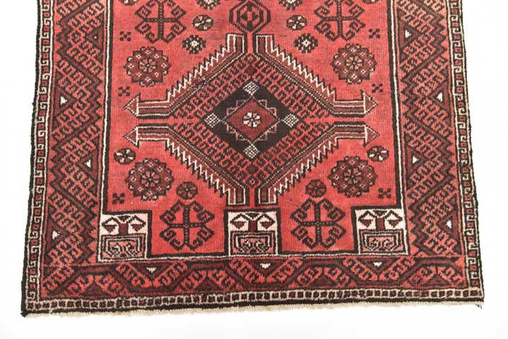 3' 4 x 6' 3 Hand Knotted Ferdos Persian Wool Rug