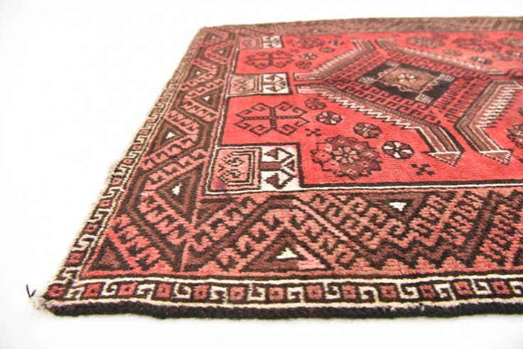 Detail image of 3' 4 x 6' 3 Hand Knotted Ferdos Persian Wool Rug