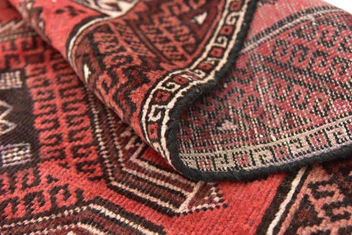 3' 4 x 6' 3 Hand Knotted Ferdos Persian Wool Rug