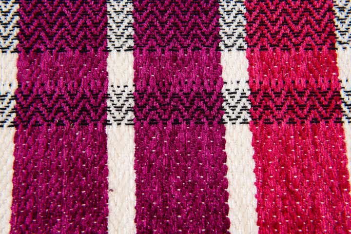 1' 10 x 2' 10 Flatweave Cotton Dhurrie Rug