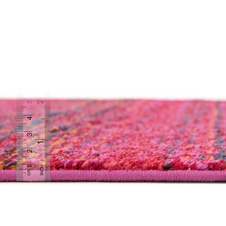 Detail image of 2' 2 x 3' Washable Fleur Rug