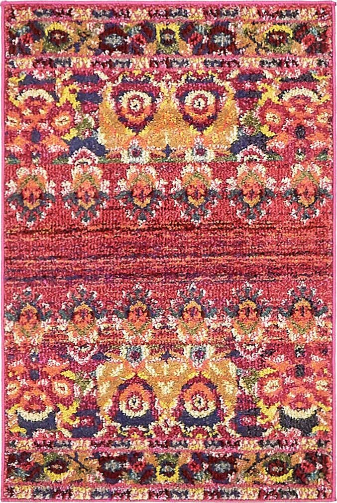 2' 2 x 3' Washable Fleur Rug