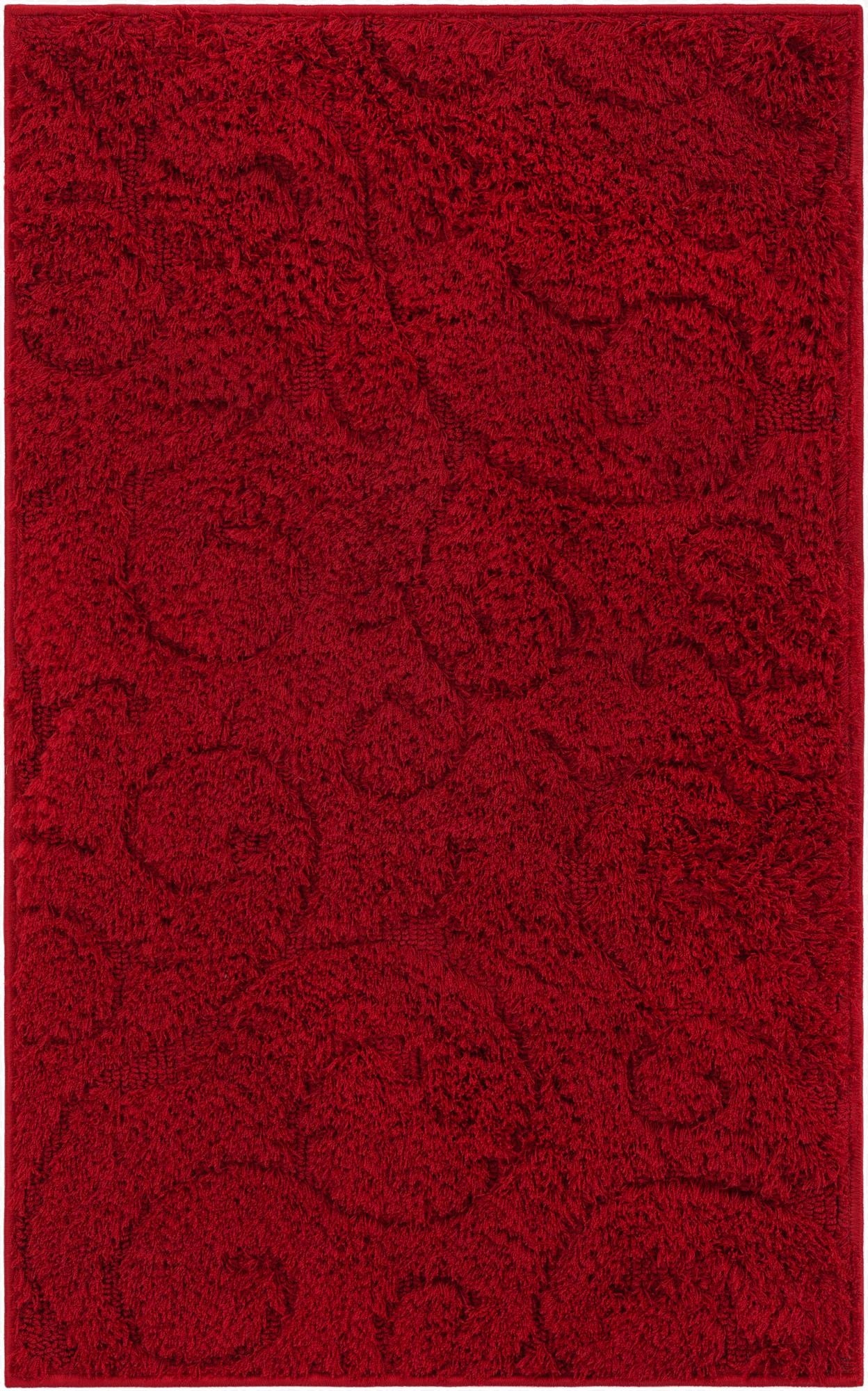 2' x 3' Floral Shag Rug