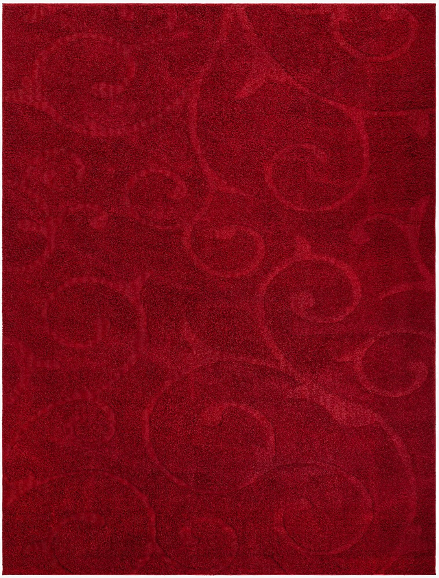 10' x 13' Floral Shag Rug