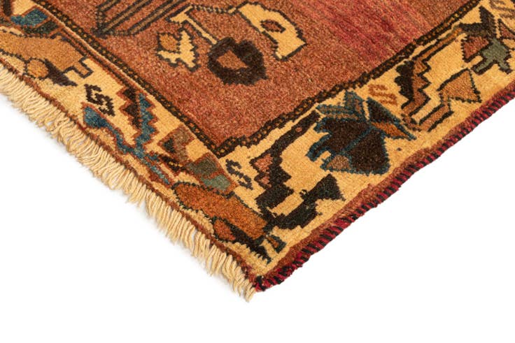 Detail image of 4' x 7' 10 Gabbeh Wool Rug
