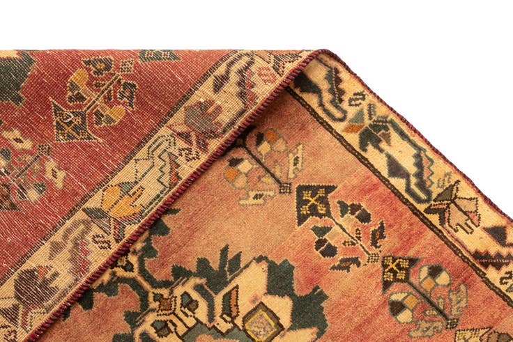 Detail image of 4' x 7' 10 Gabbeh Wool Rug