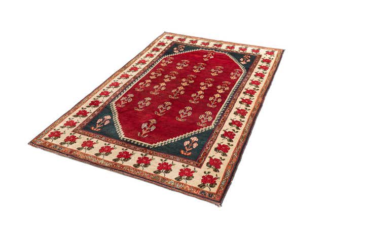 5' x 8' 1 Gabbeh Wool Rug
